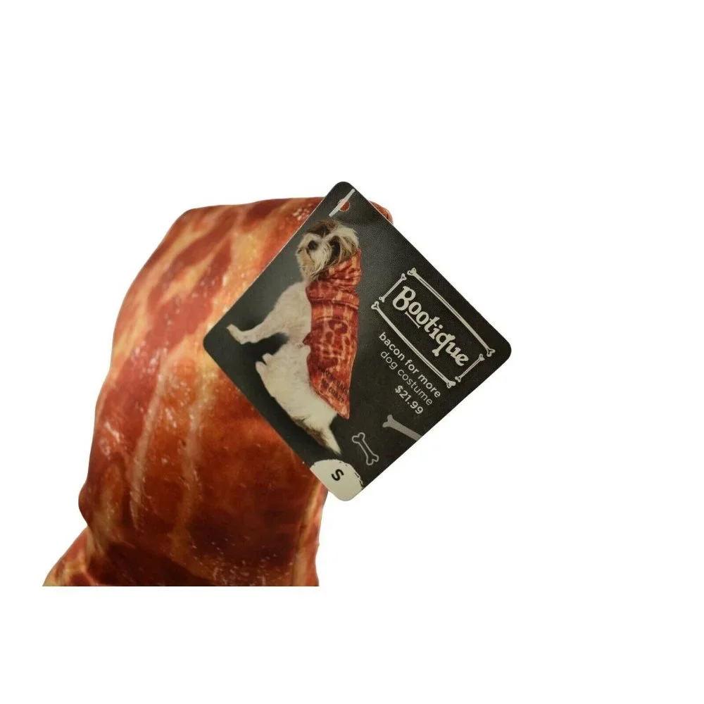 Bootique Pet Costume -Bacon for More - You're Bacon Me Crazy - S - Small